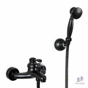 Vòi Sen Tắm Kanly GCS20B Nóng Lạnh Cổ Điển Màu Đen
