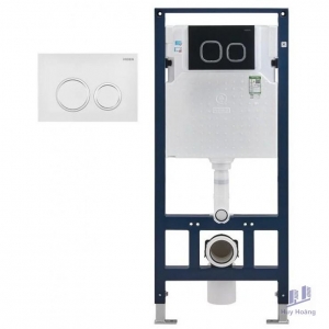 Két Nước Âm Tường MOEN SW8001B Kèm Nút Nhấn Màu Bạc