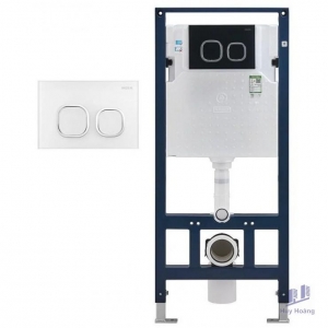 Két Nước Âm Tường MOEN SW8001C Kèm Nút Nhấn Mặt Kính