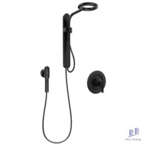 Sen Tắm Âm Tường Moen N207C0BL+T2901BL Màu Đen Nóng Lạnh