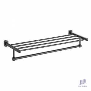 Thanh Treo Khăn Moen ACC80081BL Màu Đen 2 Tầng